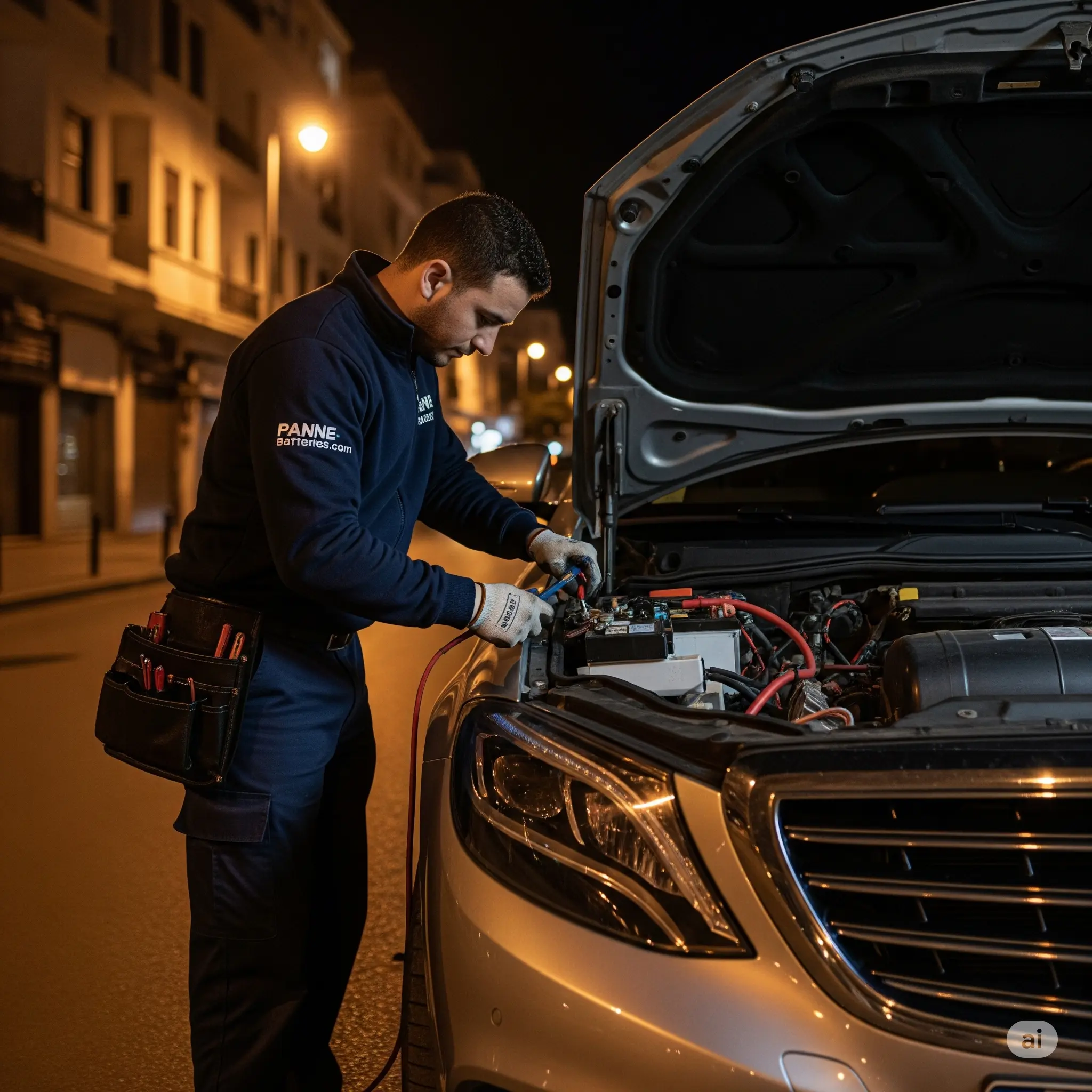Technicien SOS Batterie intervention panne batterie Tunisie